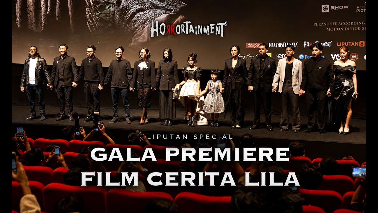 Momen Spesial Gala Premiere Cerita Lila Bersama Para Cast & Selebriti