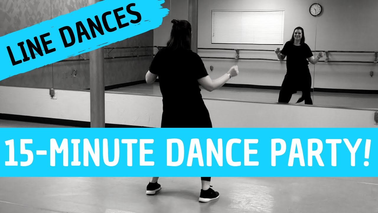 15-MINUTE DANCE PARTY - featuring Cupid Shuffle, Wobble, Cha Cha Slide | Easy & great for beginners!