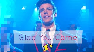 GLEE | Glad You Came Lyric Video ft Grant Gustin