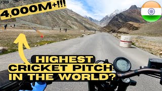 Highest I have been in my life (No drugs involved) Baralacha Pass- India Motorcycle travel vlog EP39