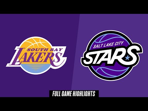 South Bay Lakers vs. Salt Lake City Stars - Game Highlights