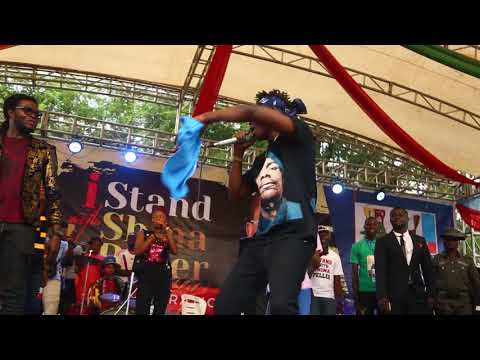 NAOMI PELLER'S PERFORMANCE  AT SHINA PELLER'S  DECLARATION AND CAMPAIGN.