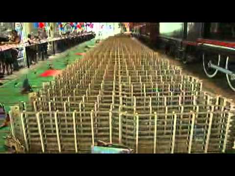 Model train hauls its way into record books