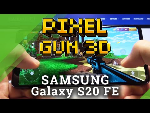 Test Pixel Gun 3D on SAMSUNG Galaxy S20 FE – Performance Checkup