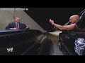 Stone Cold and Vince McMahon met on their cars