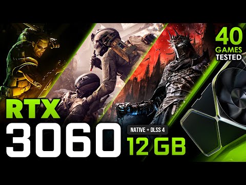 Is RTX 3060 good enough in 2026? 40 Games (Native + DLSS 4)