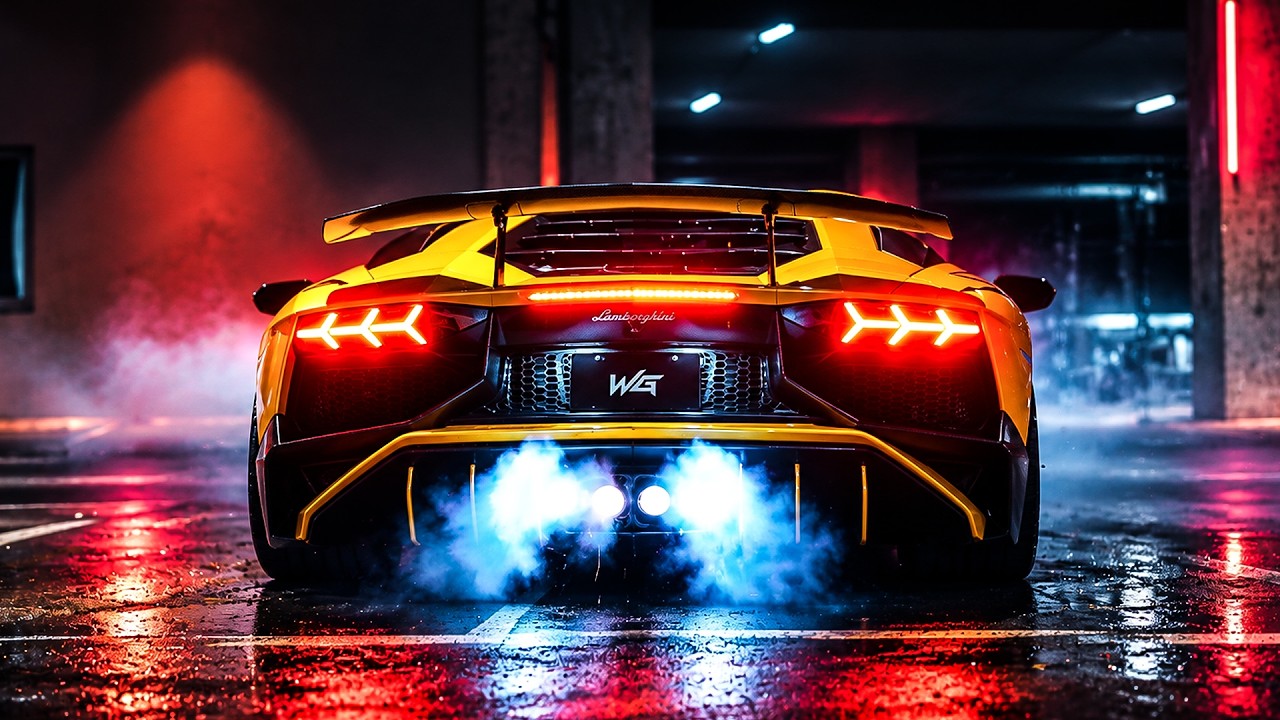 Flame-Spitting Lamborghini | Bebi - Wake Up