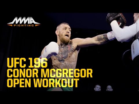 UFC 196: Conor McGregor Open Workout (Complete)