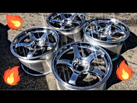 Picking up my custom advan wheels for the EVO (Elite tuner Vegas prep)