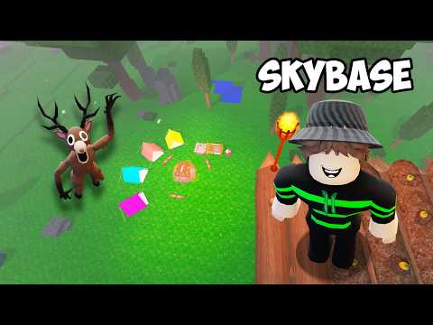 Hackers Built Me a SKYBASE In 99 Nights In The Forest!