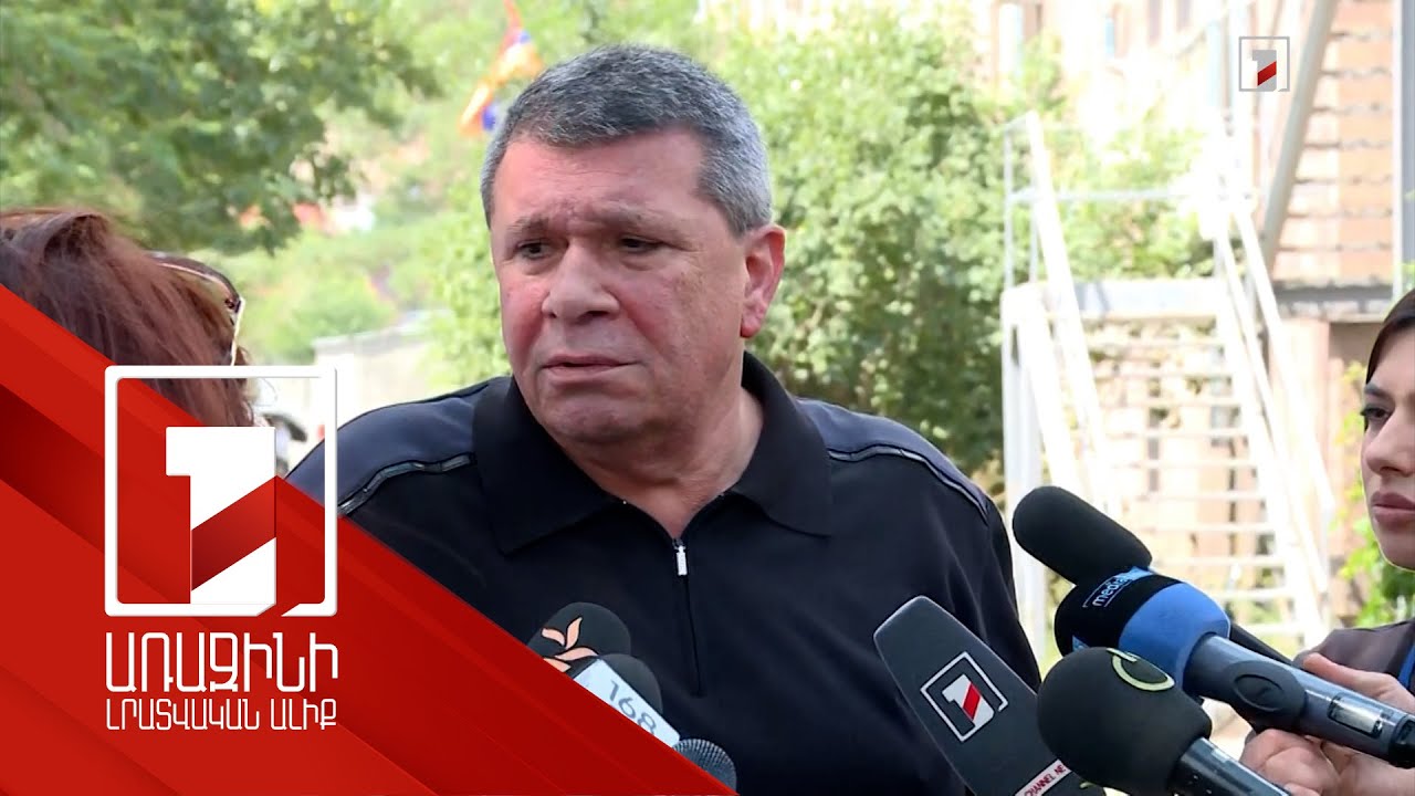 Վլադիմիր Գասպարյանի ճեպազրույցը