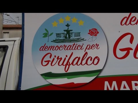 Girifalco 27 maggio - Comizio lista n°1 "Democratici per Girifalco"