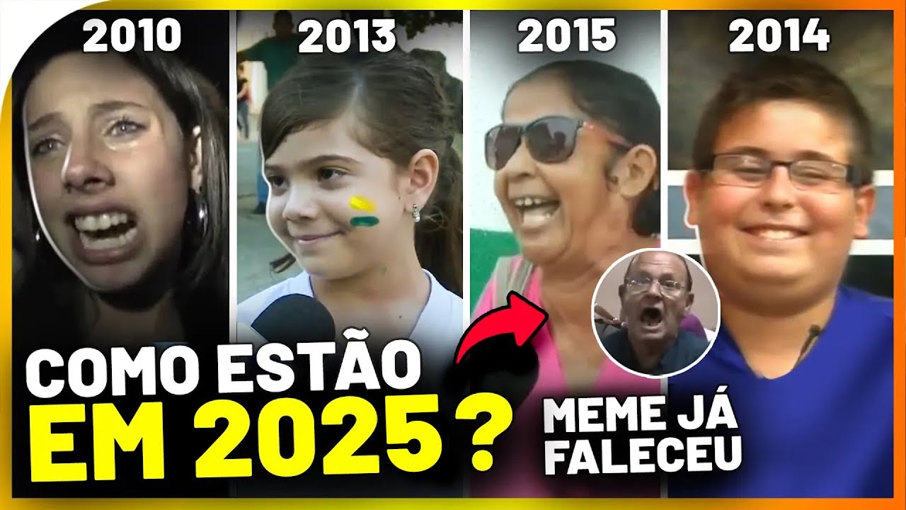 VEJA como estão esses 9 MEMES HOJE em Dia !? Antes e depois #3