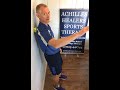 Neck & Shoulder Tennis Ball Massage Against A Wall | Tennis Ball Shoulder Massage | Pin And Stretch