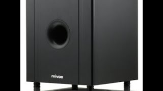 Mivoc SW1100A Bass/Excursion Test - German/HD