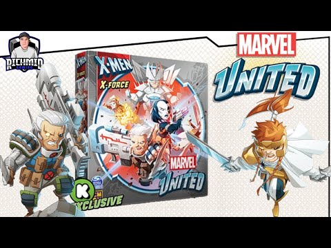 Marvel United: X-Men - X-Force Box Opening & Review, plus Exclusive Giveaway!