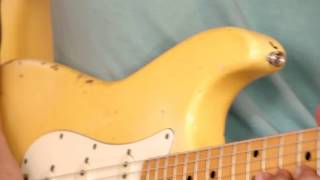 Video thumbnail for 1972 Fender Stratocaster Olympic White, Part1 by GregsGuitars