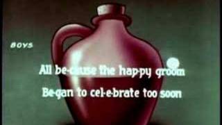 Little Brown Jug  (Cartoon Sing along)