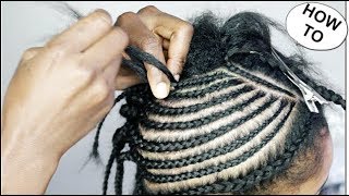 LEARN HOW TO CORNROW FOR BEGINNERS!