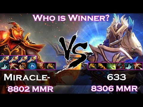 Miracle- Ember vs 633 Sven | Too hard for the team Ember | Dota 2 Gameplay 2016