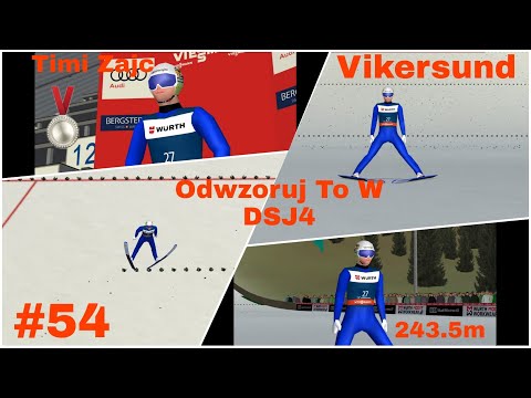Odwzoruj To W DSJ4 #54 Timi Zajc - 243,5m - MŚwL Vikersund 2022