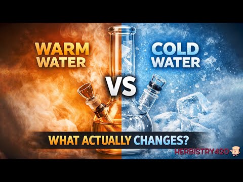 Warm Water vs Cold Water Bong: What Actually Changes and Why It Matters