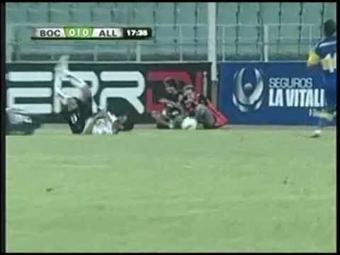 Boca Juniors Vs All Boys - gol de penal- Vildozo (30/07/2012)