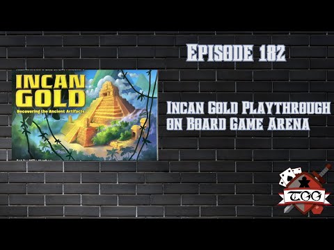 Incan Gold Playthrough on Board Game Arena | Push Your Luck Treasure-Hunting Fun!