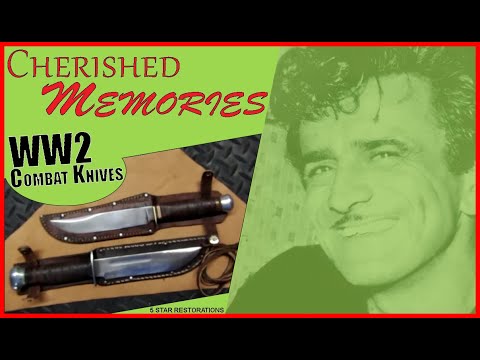 Knife Restore | WW2 Combat | RH PAL36 Remington Hunter Cutlery Vintage Restoration | Sheath Restore