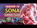 How to WIN with SONA Support with just TWO ITEMS | League of Legends Guide