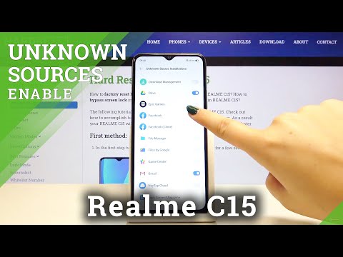 How to Allow Unknown Sources in REALME C15 – Find Allow Unknown Apps Options