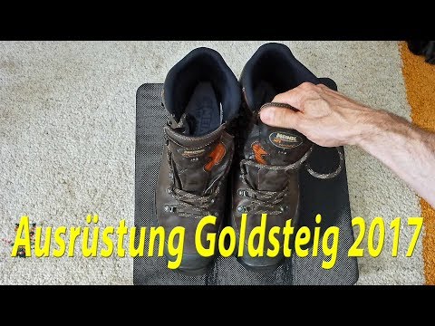 Goldsteig Ausrüstung