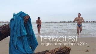 preview picture of video 'Termoli:bagno di Capodanno 2014 - myNews.iT'