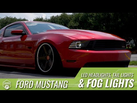 XB LED Heads: Ford Mustang (10-12) (Pair)