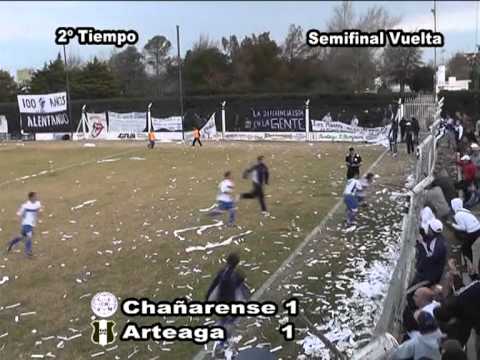 Chañarense 2   Arteaga 3   Goles