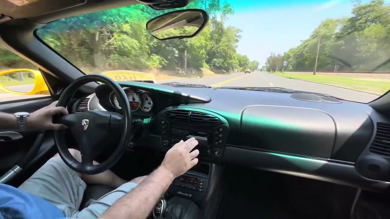 3k Mile 2002 Porsche Boxster S Test Drive