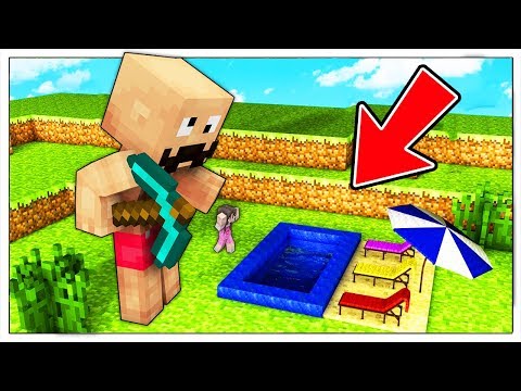 ABBIAMO COSTRUITO LA PIÙ PICCOLA PISCINA DI MINECRAFT ITA!