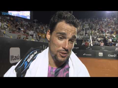 Rio de Janeiro Friday Interview Fognini