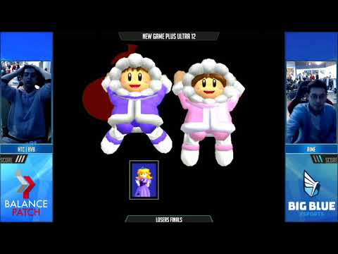 NGPU 12 SSBM - BigVegetaBluntz (Ice Climbers) vs. rime (Peach) - Melee LF