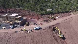 Scientology Trementina Base DJI Phantom 4 Flight 1