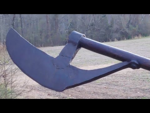 Restoration - Rare  Huge Antique Russian Bardiche Battle axe