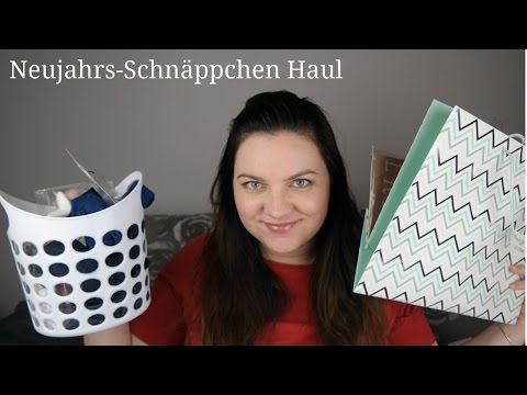 Neujahrs-Schnäppchen Shopping Haul