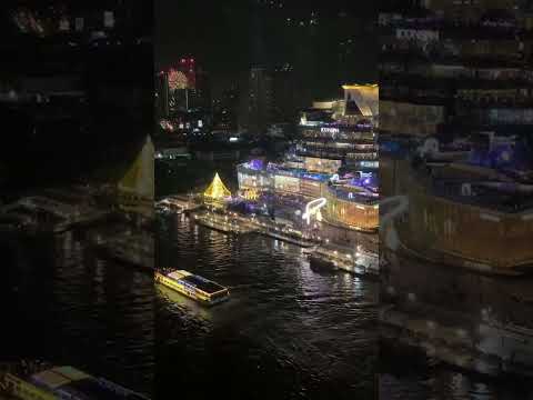 #ICAMSIAM  #曼谷  #bangkok  #煙火