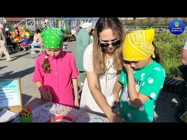 Приятные моменты с детского праздника