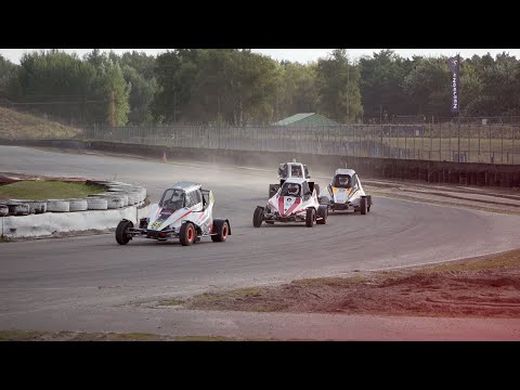 BK Rallycross Round 4 Valkenswaard - X Cross Car practice super slow motion shots