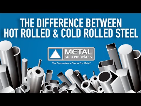 The difference between hot rolled and cold rolled steel