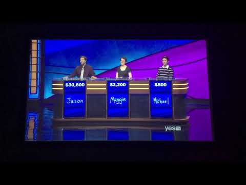 Double Jeopardy SEASON 35 FINALE, Jason Zuffranieri Day 6 - LOW WAGER on 3rd Daily Double (7/26/19)