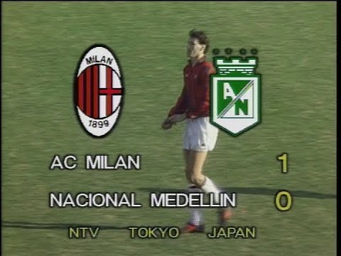 MILAN 1X0 ATLETICO NACIONAL - MUNDIAL INTERCLUBES 1989 (BANDEIRANTES)