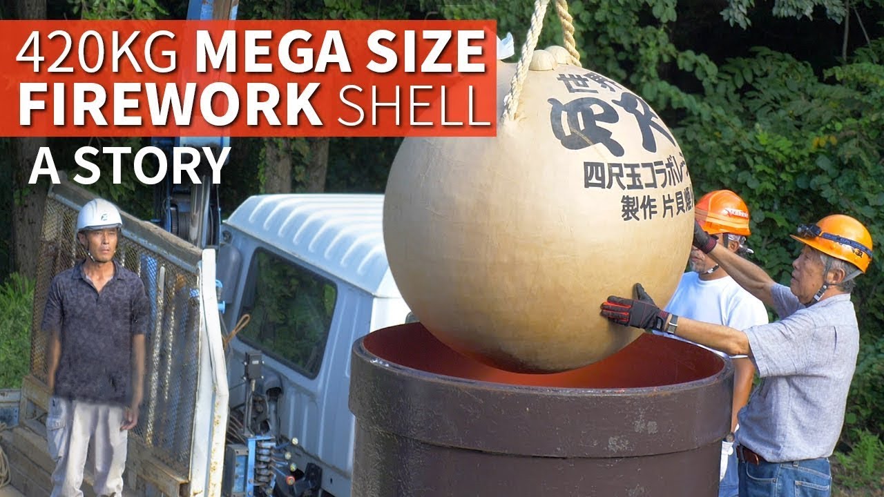 420kg Giant Firework Shell Story | The YONSHAKUDAMA ★ ONLY in JAPAN