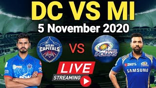 🔴LIVE MI vs DC SCORECARD | IPL 2020 - 57th Match | Mumbai Indians  vs Delhi Capitals